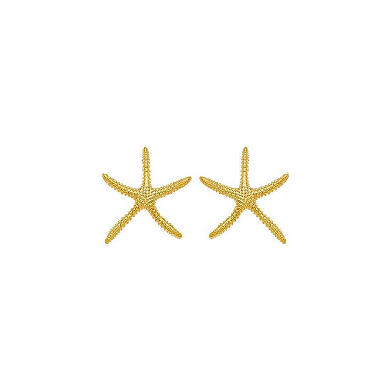 Collier Seestern silbervergoldet