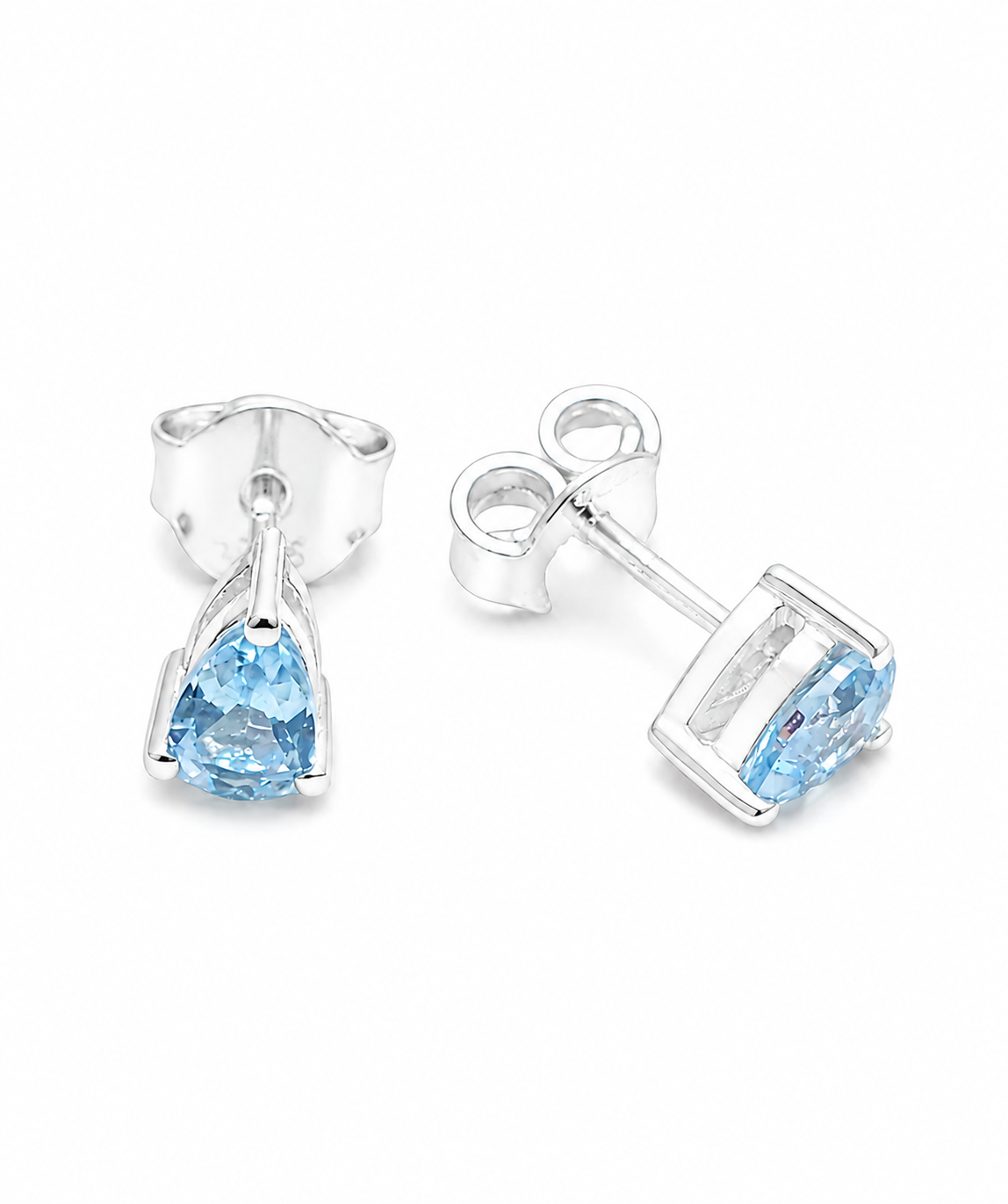 Blau Topas Ohrstecker (Kopie)