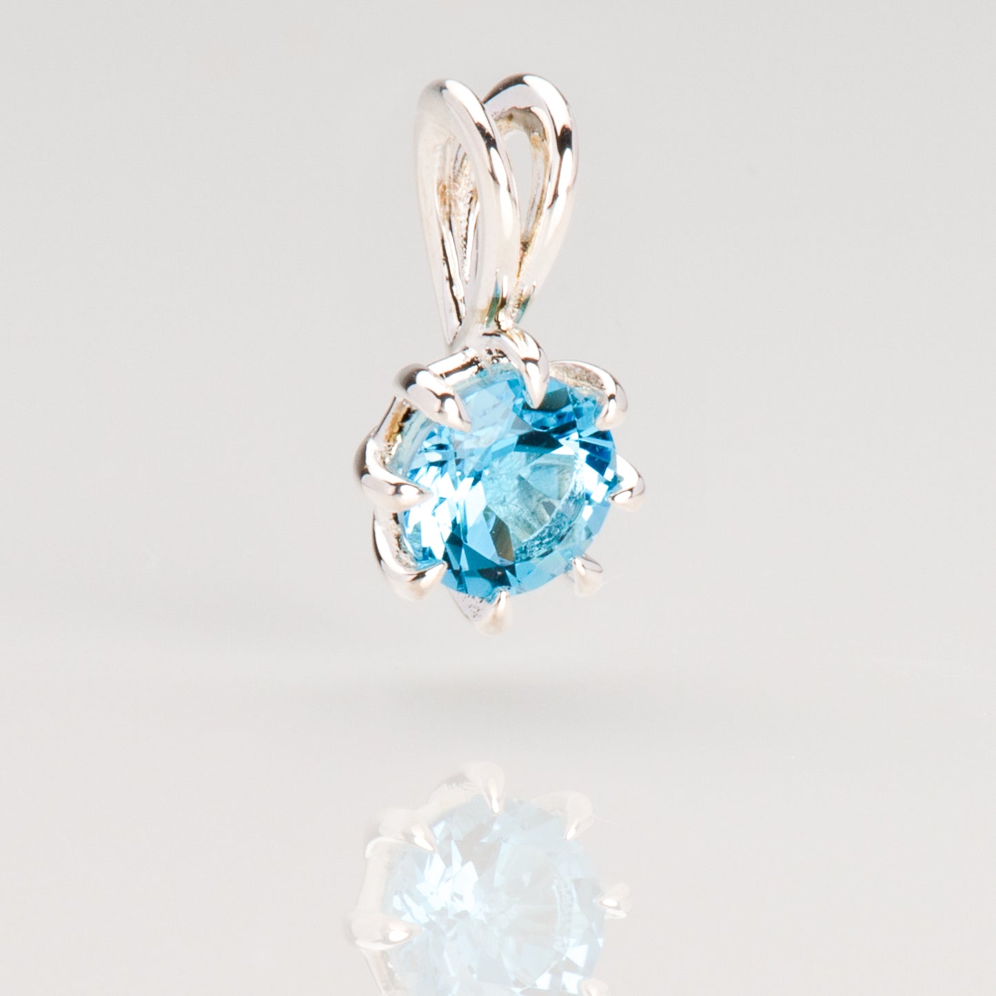 Blau Topas Anhänger