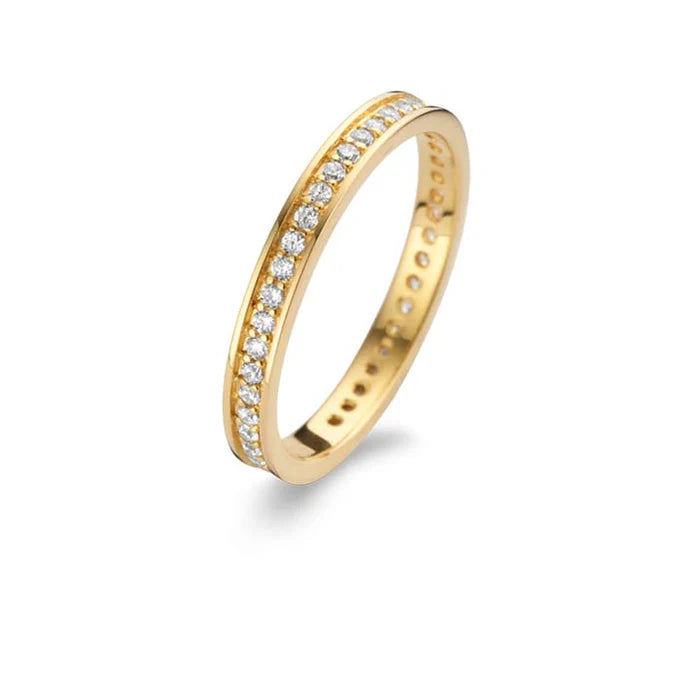 Minimalism Ring mit Zirkonia