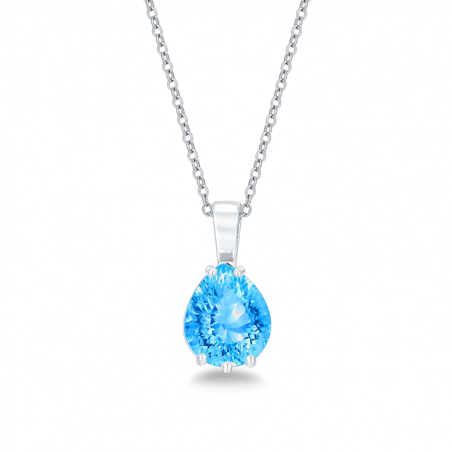 Blau Topas Anhänger