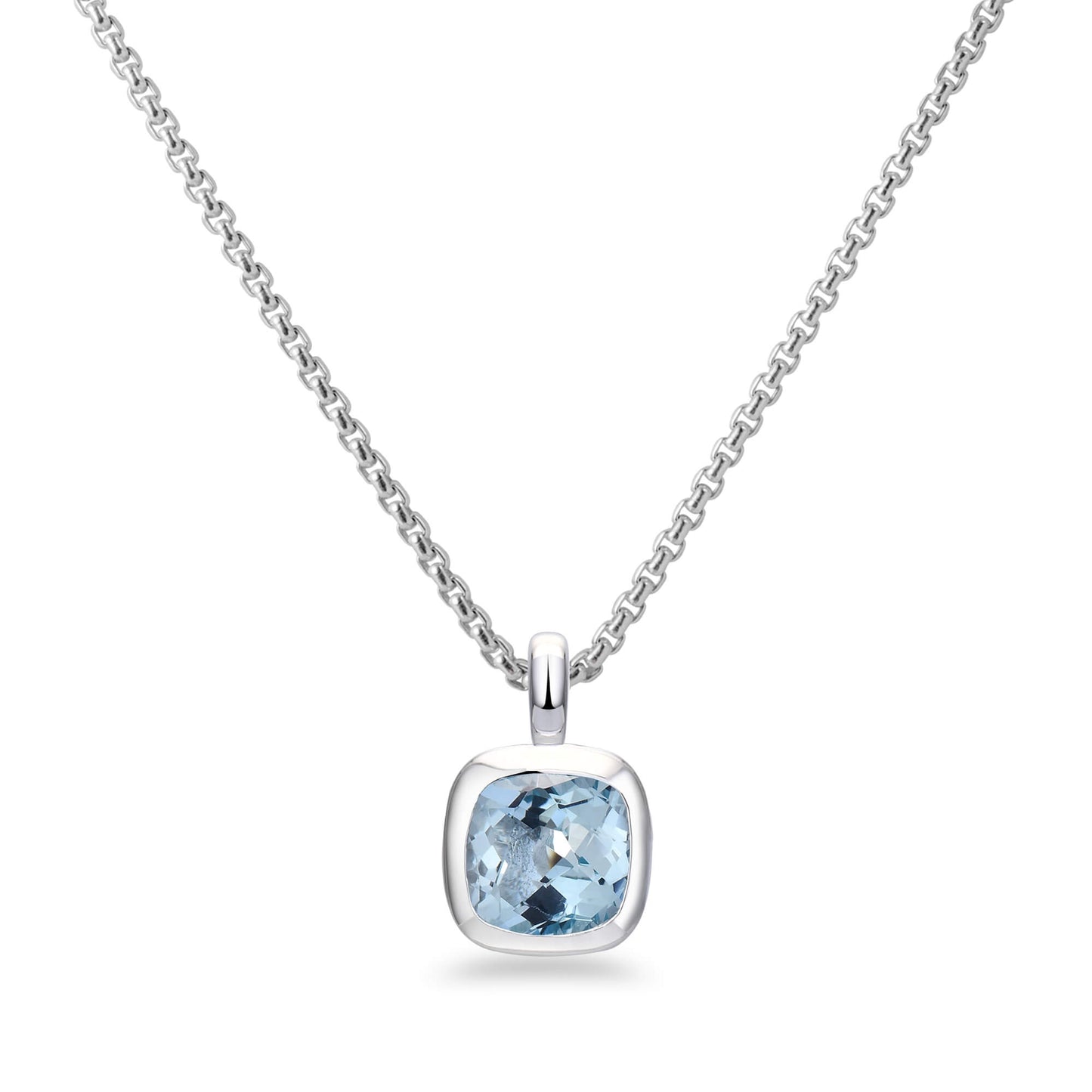 Blau Topas Anhänger