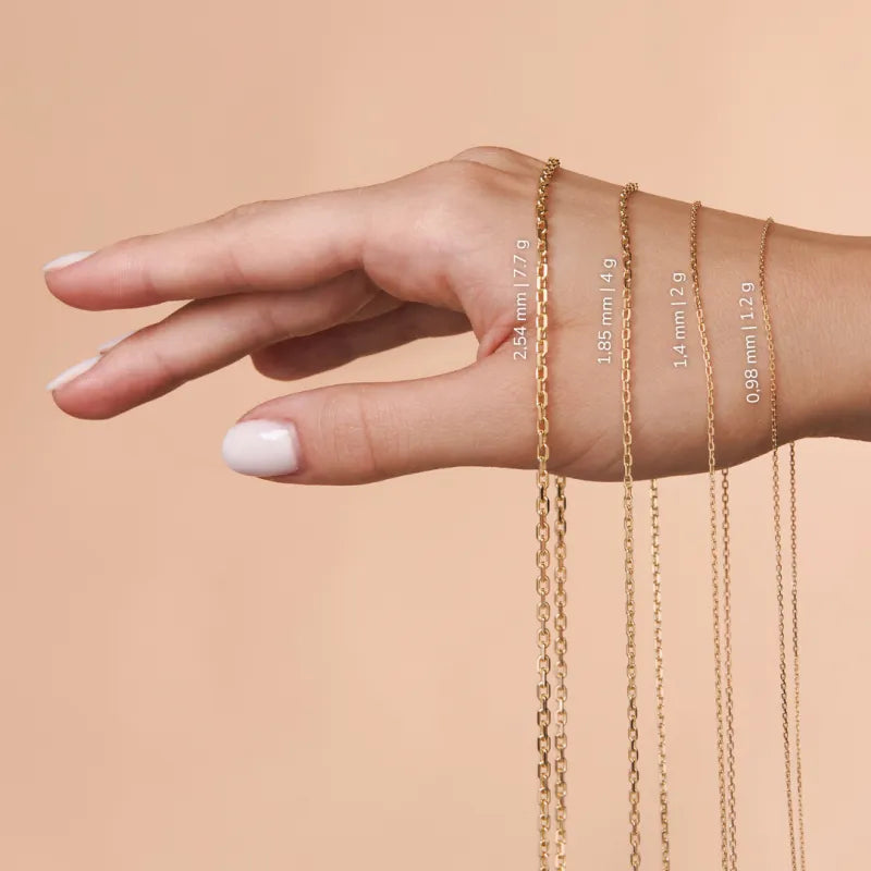 Kette Anker Diamanti 42cm