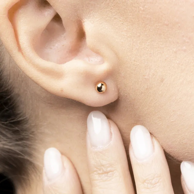 Ohrstecker 14k Gelbgold