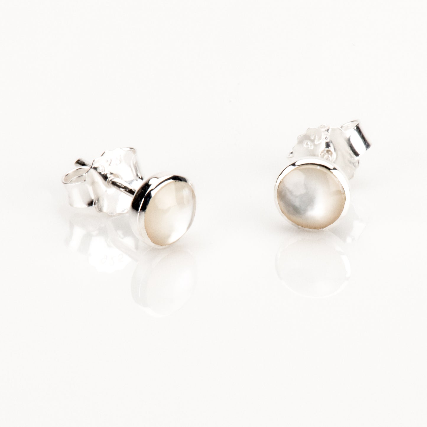 Perlmutt Ohrstecker