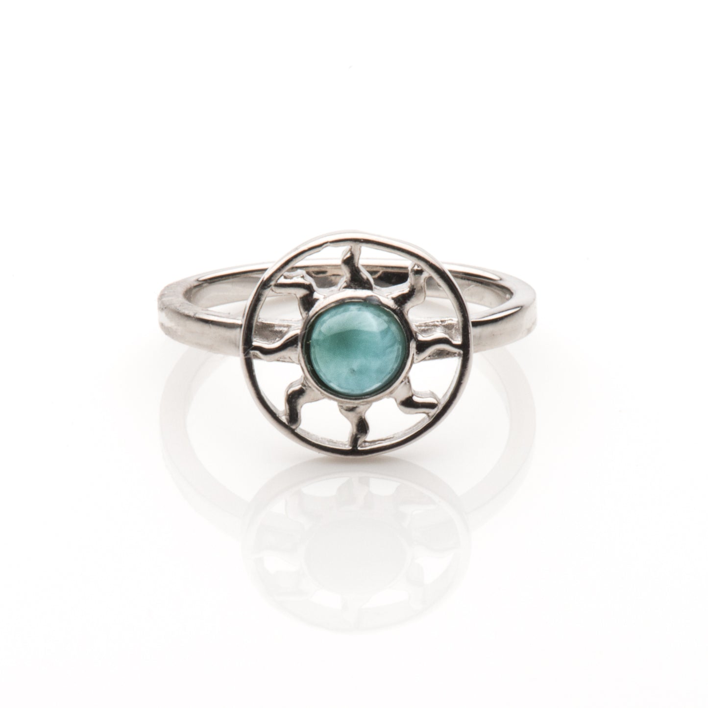 Larimar Collier Sonne