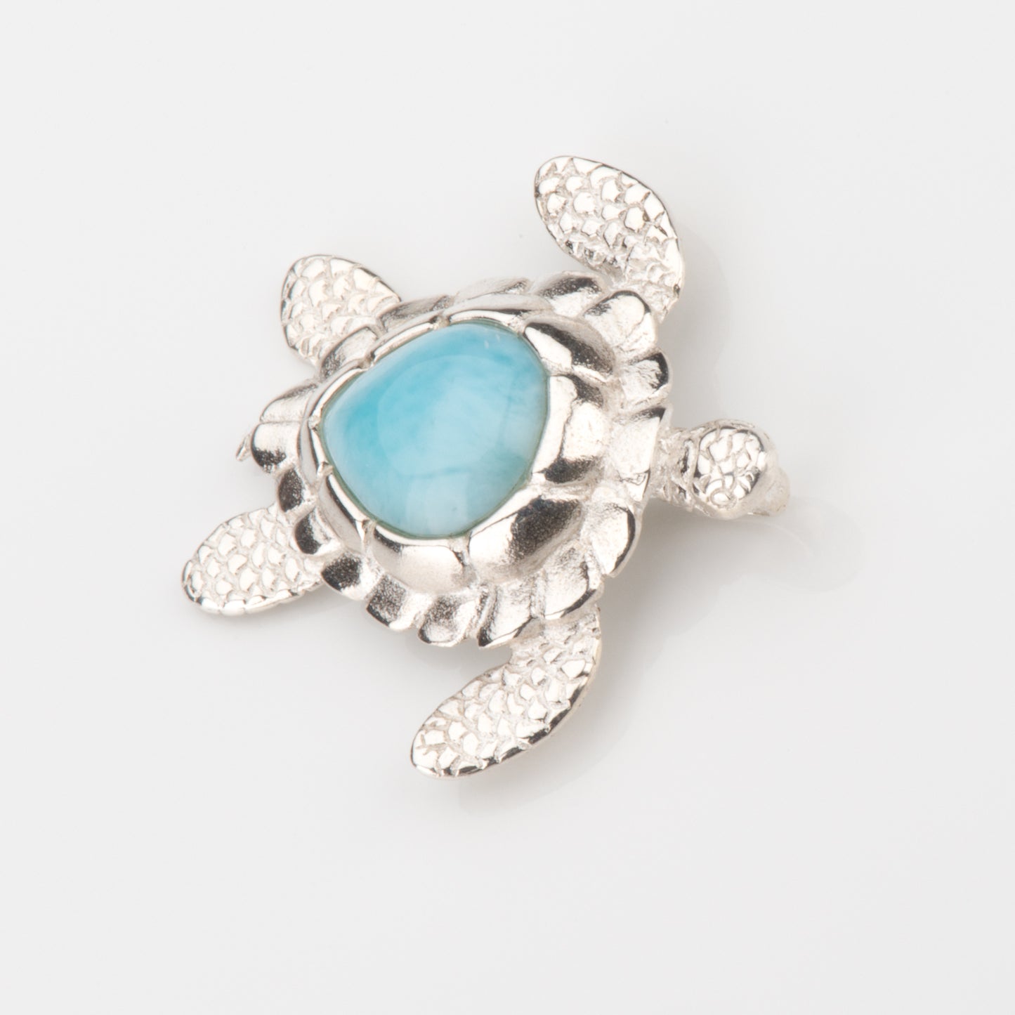 Larimar Anhänger Schildkröte