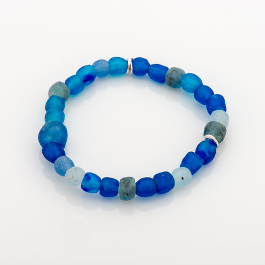Meeresglas Armband