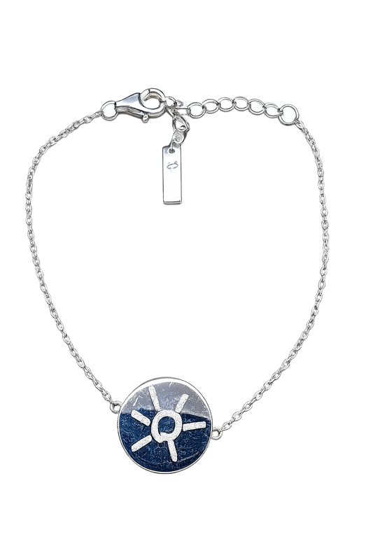 Grömitz Gravur Armband Silber