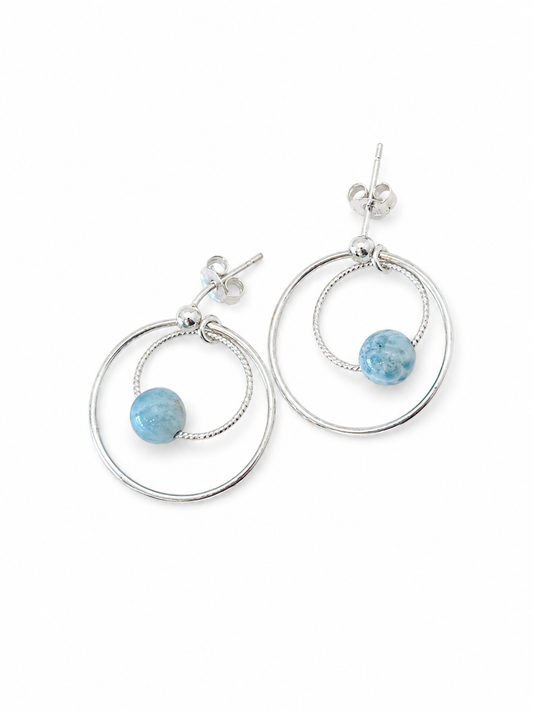 Larimar Ohrhänger