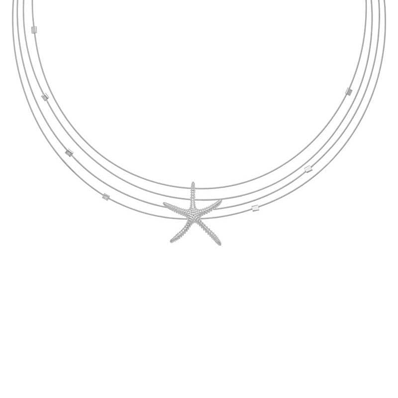 Collier Seestern Silber
