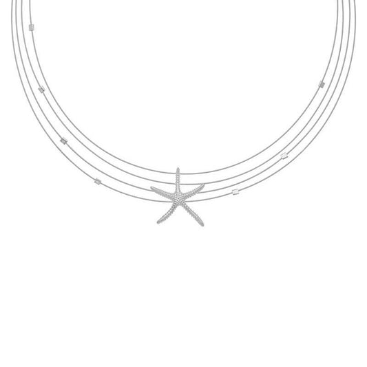 Collier Seestern Silber
