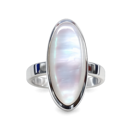 Perlmutt Ring
