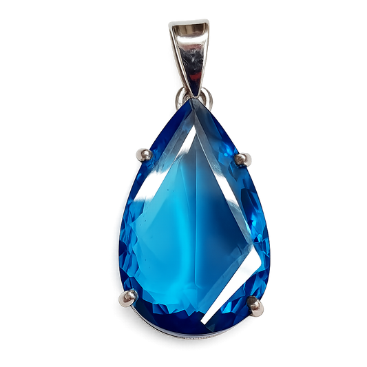 Blau Topas Anhänger