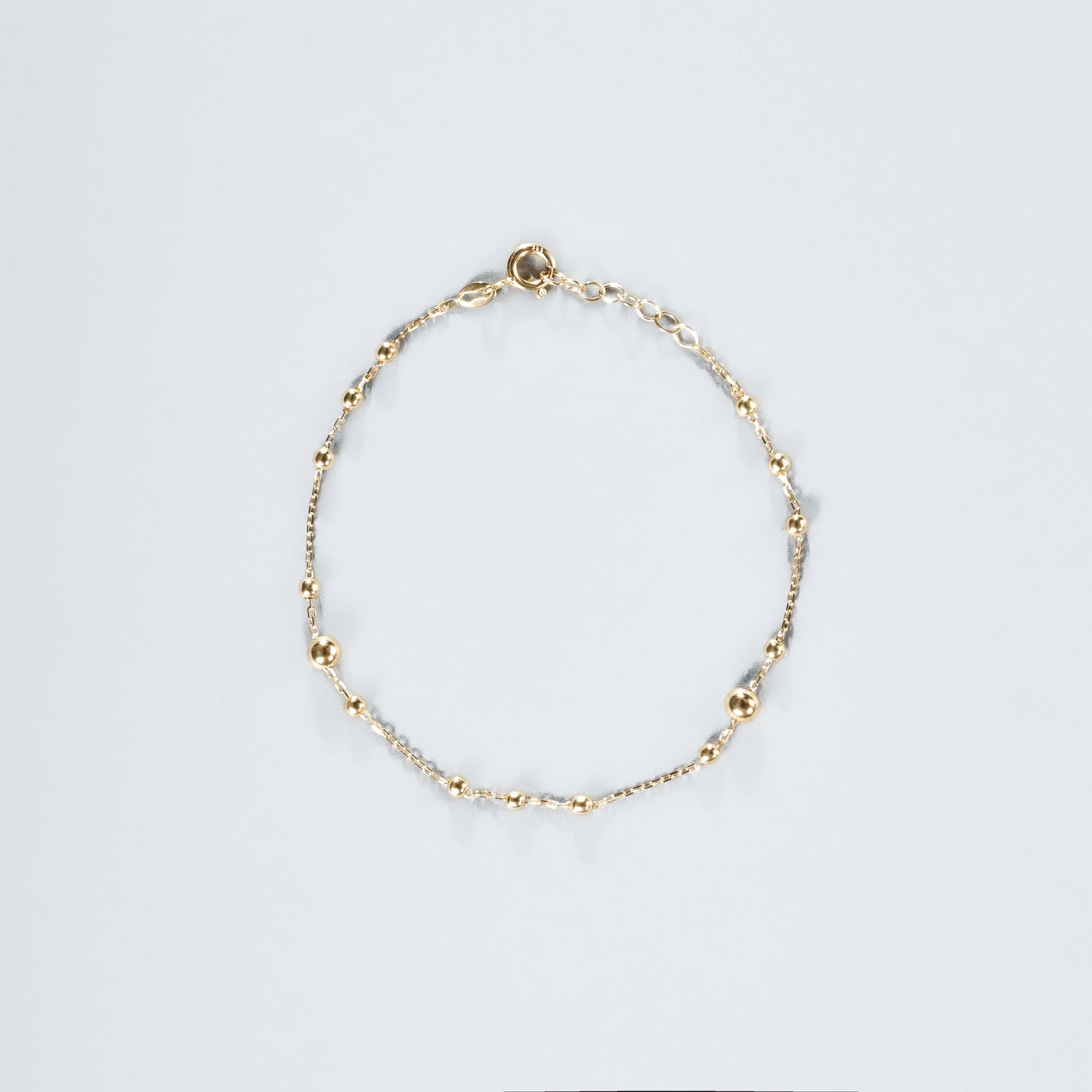 Armband Kugel-Elemente 14k Gelbgold