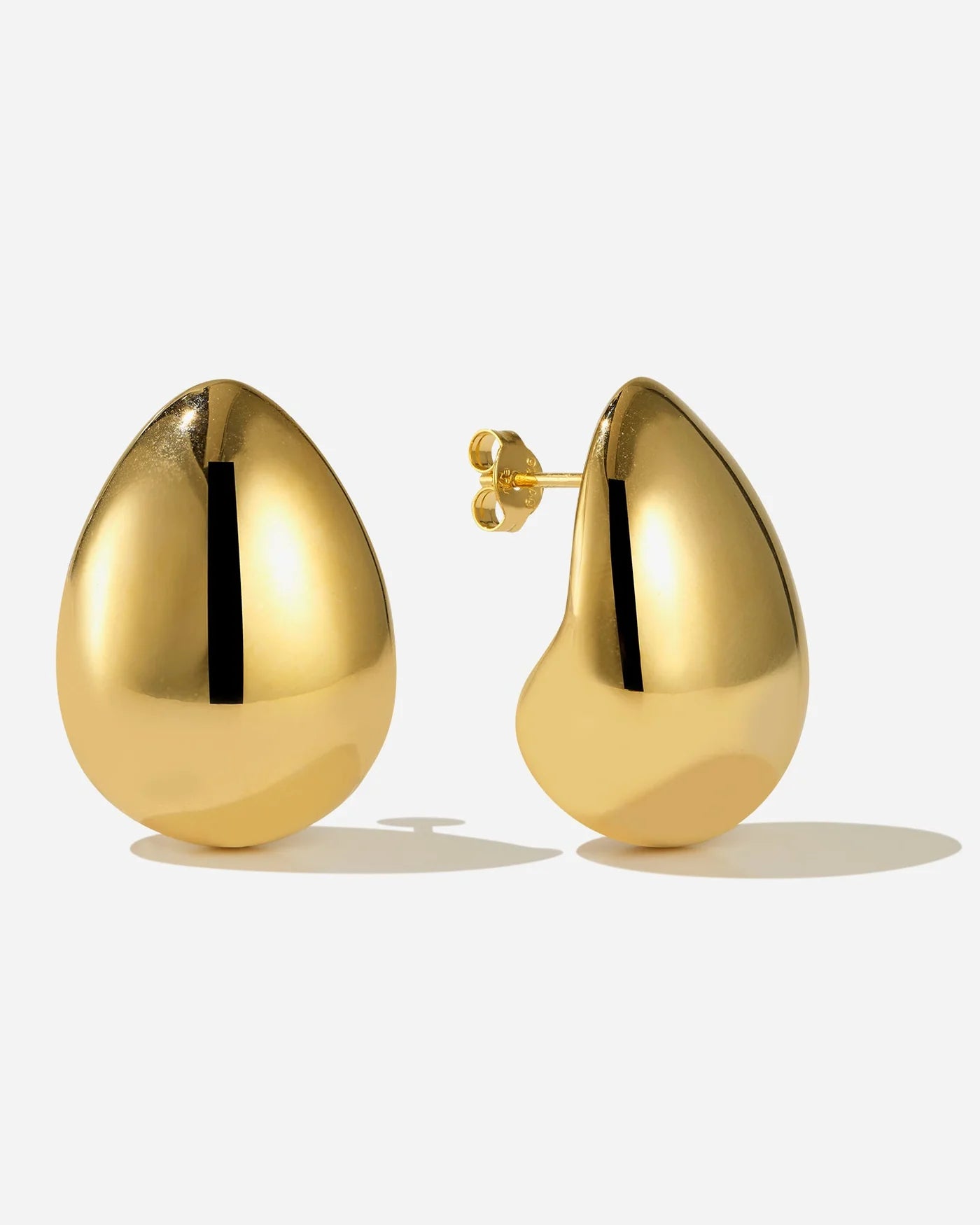 Drop Ohrstecker 14k Gelbgold
