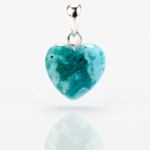 Larimar Anhänger Herz