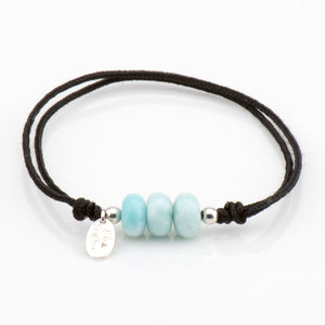 Larimar Armband