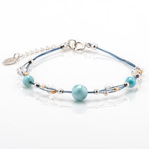 Larimar Armband